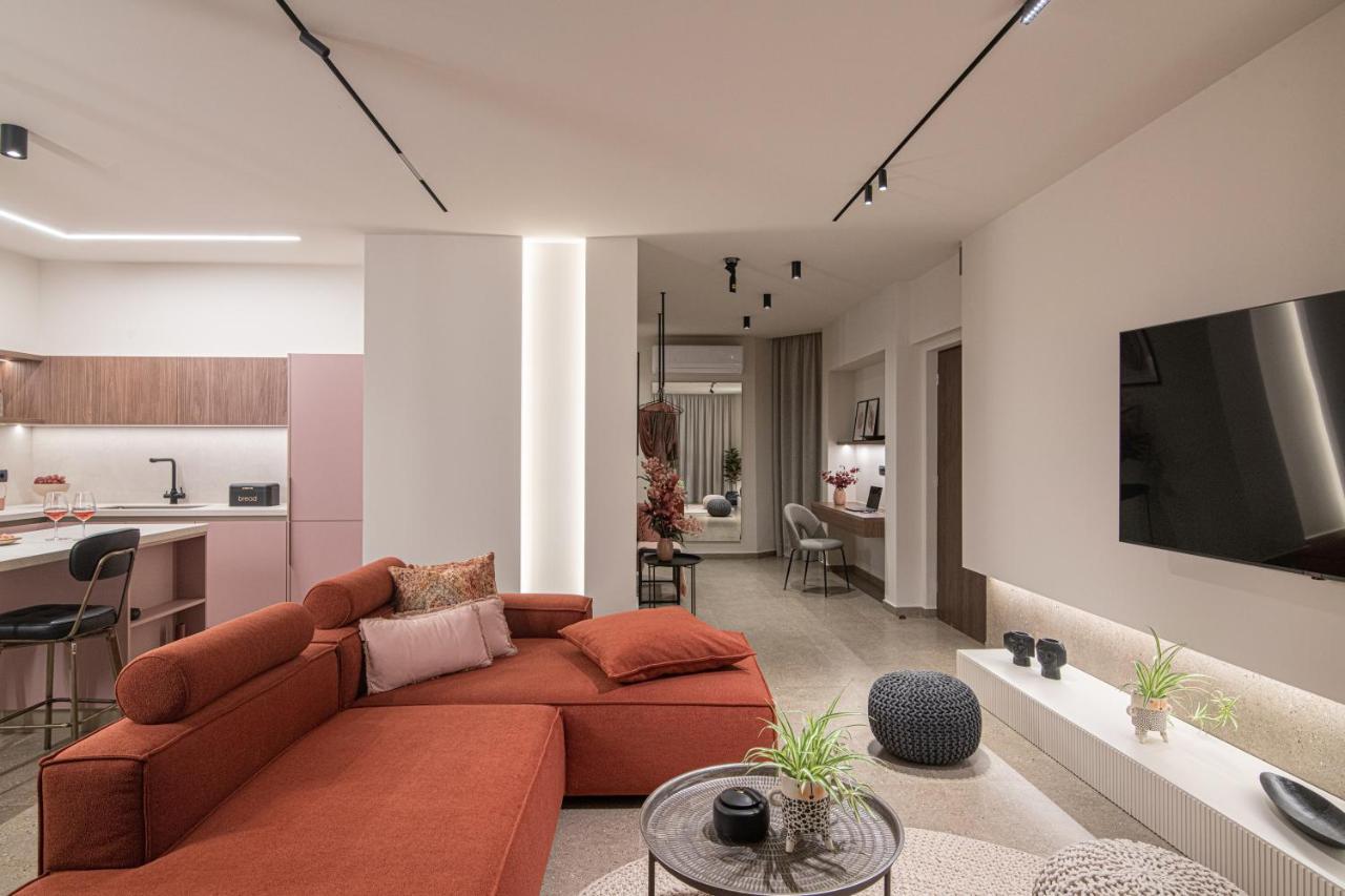 The Pink Penthouse Apartment Heraklion Exterior foto